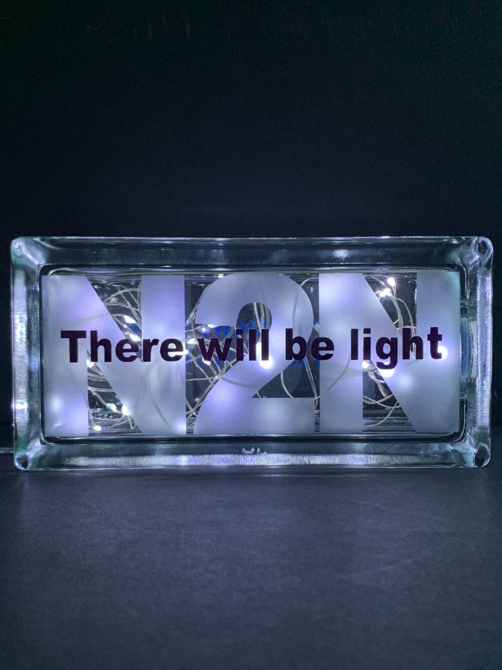 For Zee W. - Handcrafted Etched Lamp